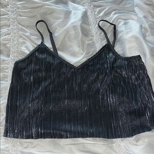 VS Slate Grey Cropped Tank - S